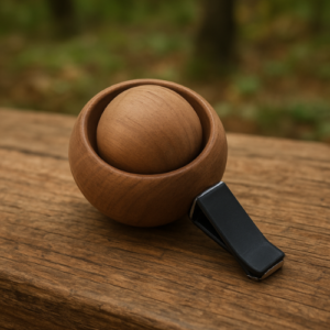 Fa golyós autó klipsz